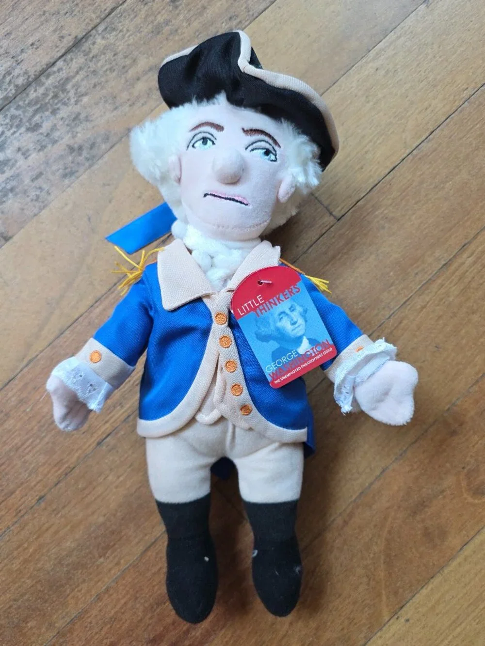 NWT Little Thinkers George Washington Doll - 12